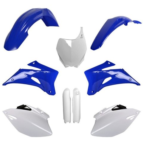 POLISPORT KOMPLET PLASTIKÓW (FULL KIT) YAMAHA YZ 250F '08-'09; YZ 450F '08-'09 W ZESTAWIE TABLICA PRZEDNIA (8658100001) I OSŁONY