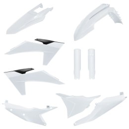 POLISPORT WYPRZEDAŻ KOMPLET PLASTIKÓW (FULL KIT) KTM EXC/EXC-F/XC-W/XC-WF TBI '24-'25 W ZESTAWIE OSŁONY AMORTYZATORÓW (835250000