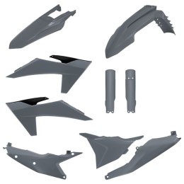POLISPORT WYPRZEDAŻ KOMPLET PLASTIKÓW (FULL KIT) KTM EXC/EXC-F/XC-W/XC-WF TBI '24-'25 W ZESTAWIE OSŁONY AMORTYZATORÓW (835250000