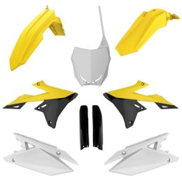 POLISPORT WYPRZEDAŻ KOMPLET PLASTIKÓW (FULL KIT) SUZUKI RMZ 250 '19-'25; RMZ 450 '18-'25 W ZESTAWIE TABLICA PRZEDNIA (8666100002