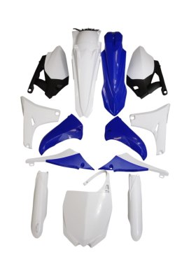 POLISPORT WYPRZEDAŻ KOMPLET PLASTIKÓW (FULL KIT) YAMAHA YZ 450F '10-13 W ZESTAWIE TABLICA PRZEDNIA (8678400001) I OSŁONY AMORTYZ