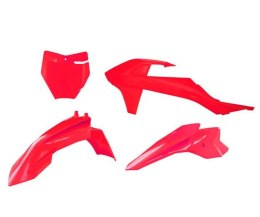 RACETECH (RTECH) KOMPLET PLASTIKÓW GAS GAS MC 50 '24-'25 KOLOR OEM CZERWONY