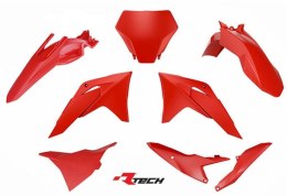 RACETECH (RTECH) KOMPLET PLASTIKÓW GAS GAS MC 65 '24-'25 KOLOR OEM CZERWONY