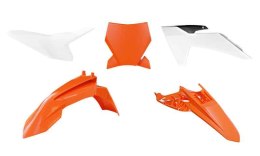 RACETECH (RTECH) KOMPLET PLASTIKÓW KTM SX 50 '24-'25 KOLOR OEM ( POMARAŃCZOWY / BIAŁY / CZARNY )