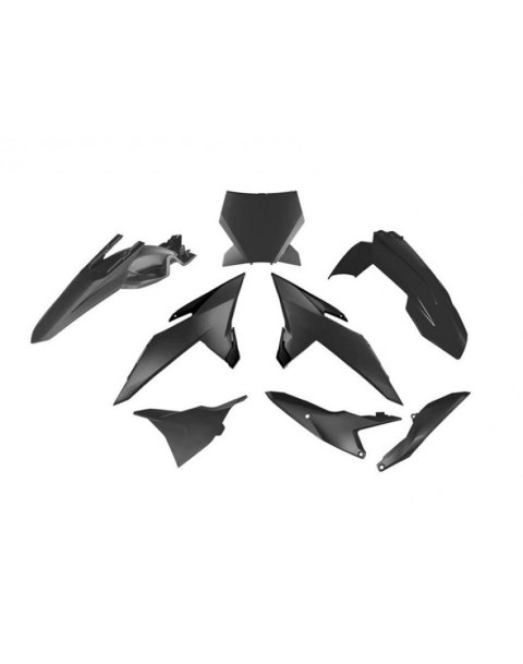 RACETECH (RTECH) KOMPLET PLASTIKÓW KTM SX 85 '25 KOLOR CZARNY