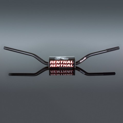 RENTHAL KIEROWNICA 1,1/8 CALA (28,6MM) MX FATBAR HANDLEBAR BLACK KTM LOW PADDED PADDED KOLOR CZARNY Z GĄBKĄ