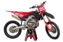 UFO 2025/11 KOMPLET PLASTIKÓW (FULL KIT) Z OSŁONAMI TELESKOPÓW (AMORTYZATORÓW) HONDA CRF 250 R / 450 R '25-'26 KOLOR CZERWONY / 