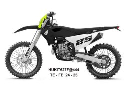 UFO 2025/11 KOMPLET PLASTIKÓW (FULL KIT) Z OSŁONAMI TELESKOPÓW (AMORTYZATORÓW) HUSQVARNA TE 150 / 250 / 300 '24-'25, FE 250 / 35