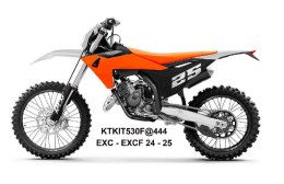 UFO 2025/11 KOMPLET PLASTIKÓW (FULL KIT) Z OSŁONAMI TELESKOPÓW (AMORTYZATORÓW) KTM EXC 150 / 250 / 300 TBI '24-'25, EXC-F 250 / 