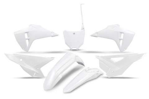 UFO 2025/11 KOMPLET PLASTIKÓW HONDA CRF 250 / 450 R / RX / RWE '25-'26 KOLOR BIAŁY