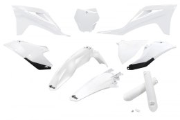 UFO KOMPLET PLASTIKÓW (FULL KIT) Z OSŁONAMI TELESKOPÓW (AMORTYZATORÓW) GAS GAS MC 125 / 250 '21-'23, EX 250 / 300 '21-'23, MC-F 