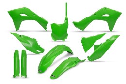 UFO KOMPLET PLASTIKÓW (FULL KIT) Z OSŁONAMI TELESKOPÓW (AMORTYZATORÓW) KAWASAKI KXF 250 '25, KXF 450 '24-'26, KX 450X '24-'26 KO