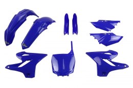 UFO KOMPLET PLASTIKÓW (FULL KIT) Z OSŁONAMI TELESKOPÓW (AMORTYZATORÓW) YAMAHA YZ 125 '15-'21 YZ 250 '15-'21 KOLOR NIEBIESKI (YA3