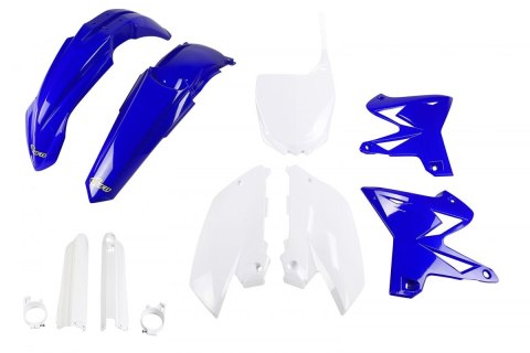 UFO KOMPLET PLASTIKÓW (FULL KIT) Z OSŁONAMI TELESKOPÓW (AMORTYZATORÓW) YAMAHA YZ 125 / 250 '08-'14 RESTYLING KOLOR OEM (NIEBIESK