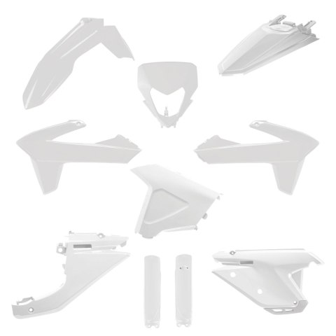 POLISPORT KOMPLET PLASTIKÓW (FULL KIT) SHERCO SE/SEF '25-'26 W ZESTAWIE OSŁONA LAMPY (8681100002) I OSŁONY AMORTYZATORÓW (835290