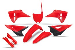 UFO 2026/03 KOMPLET PLASTIKÓW (FULL KIT) Z OSŁONAMI TELESKOPÓW (AMORTYZATORÓW) HONDA CRF 250 / 450 RX '25-'26 KOLOR OEM CZERWONY