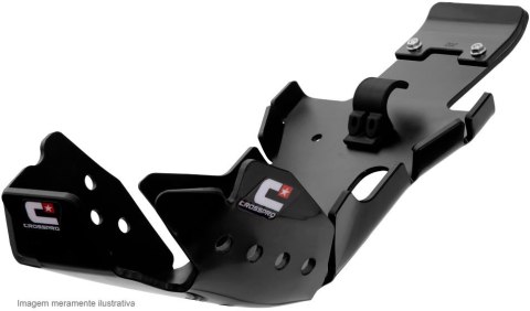 CROSSPRO OSŁONA SILNIKA I ŁĄCZNIKA WAHACZA (PRO-LINK) Z TWORZYWA DTC ENDURO HARD PASUJE DO: SHERCO SE 250R/300R '19-'22 KOLOR CZ