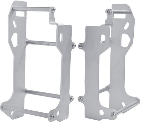 CROSSPRO PROMOCJA OSŁONY CHŁODNICY ALUMINIOWE AJP PR7 650 ADVENTURE '17-'19 KOLOR SREBRNY