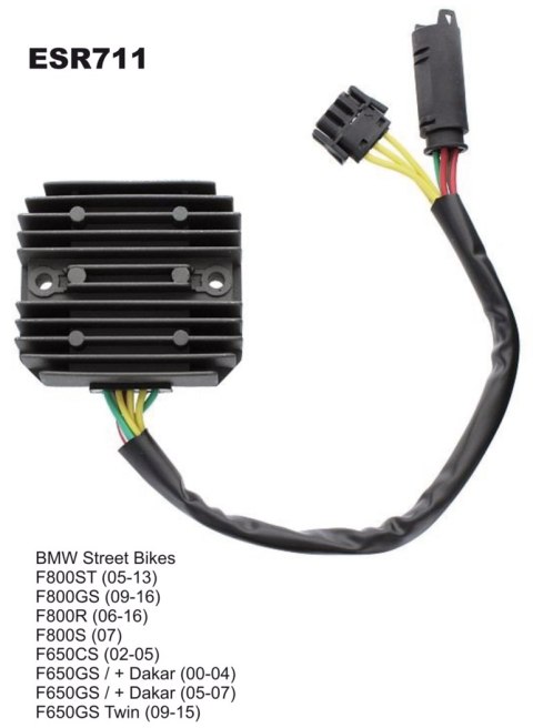 ELECTROSPORT REGULATOR NAPIĘCIA BMW F650 (02-07), F800ST, GS,R,S (07-12)