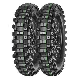MITAS OPONA 120/90-18 TERRA FORCE-EX MH SUPER LIGHT 65M TT (ZIELONY PASEK) TYŁ DOT 15/2023 (460121) (ZAMIENNIK:70000185)