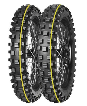 MITAS OPONA 120/90-18 TERRA FORCE-EX XT SUPER EXTREME 65M TT TYŁ (ŻÓŁTY PASEK) DOT 04/2026 (460103) (zamiennik:70000286)