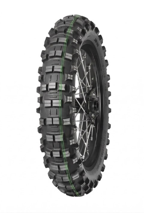 MITAS OPONA 140/80-18 TERRA FORCE-EF SUPER SOFT 70M TT (PODWÓJNY ZIELONY PASEK) TYŁ DOT 22/2026 (zamiennik:70000198) (460072)
