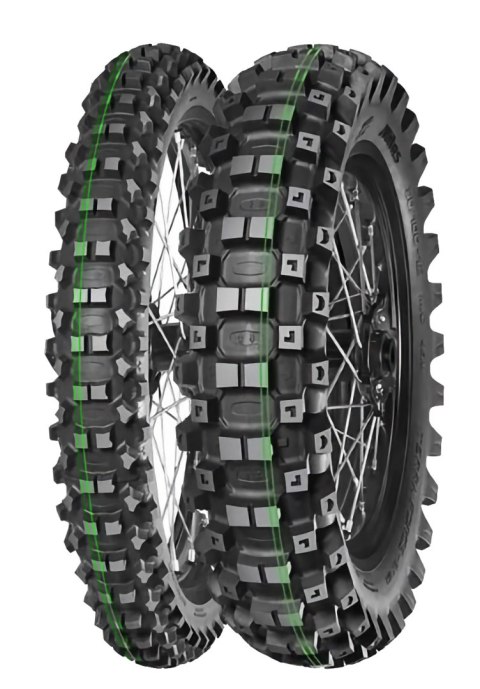 MITAS OPONA 90/100-12 TERRA FORCE-EX MH SUPER SOFT (PODWÓJNY ZIELONY PASEK) 46M TT TYŁ DOT 13/2026 (ZAMIENNIK:70000190)