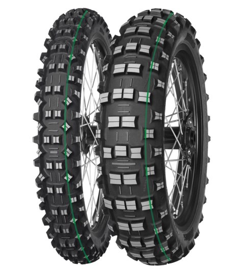 MITAS OPONA 90/100-21 TERRA FORCE-EF SUPER LIGHT (ZIELONY PASEK) 57R TT PRZÓD DOT 10-15/2026 (460091) (zamiennik:70000205)