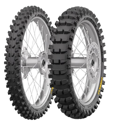 PIRELLI OPONA 120/80-19 NEW SCORPION MX32 MID SOFT 63M NHS TT TYŁ DOT 12-13/2026