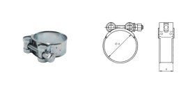 PROMX OBEJMA GBS SILVER 37/20 - 36-39MM - W1 -1 SZTUKA