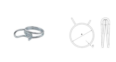 PROMX OPASKA DRUCIANA DGAL 7.6 - ZAKRES 7.3-7.8 MM - 5 SZTUK