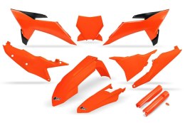 UFO KOMPLET PLASTIKÓW (FULL KIT) Z OSŁONAMI TELESKOPÓW (AMORTYZATORÓW) KTM SSX 125 / 150 / 250 / 300 '25-'26, SXF (SX-F) 250 / 3