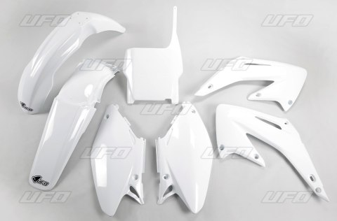 UFO KOMPLET PLASTIKÓW HONDA CR 125/250 '04-'07 KOLOR BIAŁY (HO103E041)