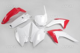 UFO KOMPLET PLASTIKÓW HONDA CRF 230 '15-'18 KOLOR OEM (CZERWONY/BIAŁY) (HO118E999)