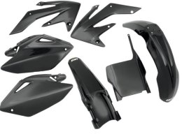 UFO KOMPLET PLASTIKÓW HONDA CRF 250R '11-'13, CRF 450R '11-'12 KOLOR CZARNY (HO114E001)