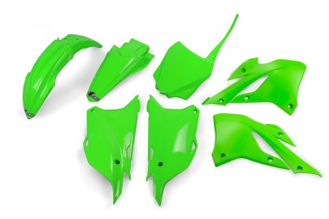 UFO KOMPLET PLASTIKÓW KAWASAKI KX 85 '22-'25, KX 112 '22-'25 KOLOR OEM (ZIELONY)