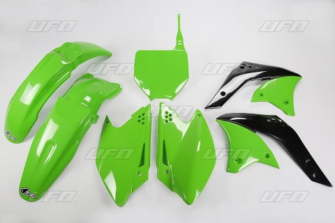 UFO KOMPLET PLASTIKÓW KAWASAKI KXF 250 '04-'06, KOLOR ZIELONY (KA204E026)