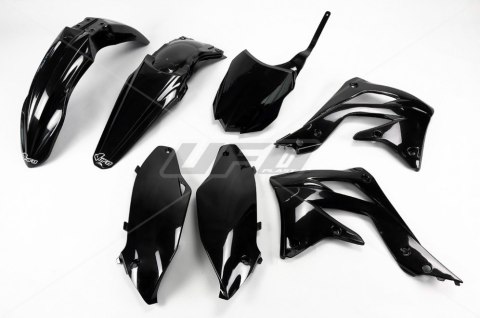 UFO KOMPLET PLASTIKÓW KAWASAKI KXF 450 '13-'15 KOLOR CZARNY (KA220E001)