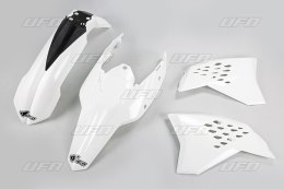 UFO KOMPLET PLASTIKÓW KTM EXC '09-'11 KOLOR BIAŁY (KT511E047)