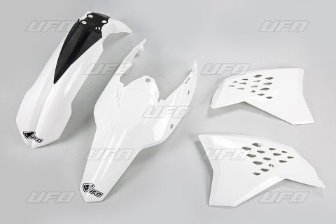 UFO KOMPLET PLASTIKÓW KTM EXC '09-'11 KOLOR BIAŁY (KT511E047)